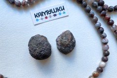Коллекционный минерал, агат, две половинки, №К0768