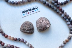 Коллекционный минерал, агат, две половинки, №К0771