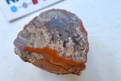 Коллекционный минерал, агат, две половинки, №К0771