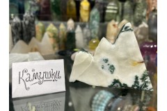 Коллекционный минерал, моховой агат, №К0146