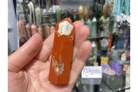 Коллекционный минерал, яшма красная, №К0239