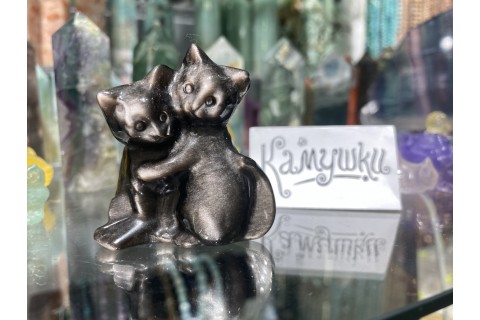 Коллекционный минерал, обсидиан, №К0247