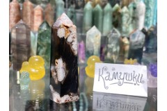 Коллекционный минерал, черный агат, №К0248