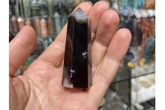 Коллекционный минерал, черный агат, №К0249