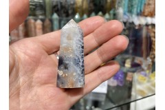 Коллекционный минерал, черный агат, №К0250