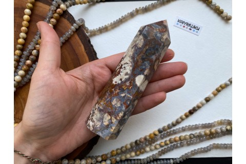 Коллекционный минерал, агат мексиканский, №К0461