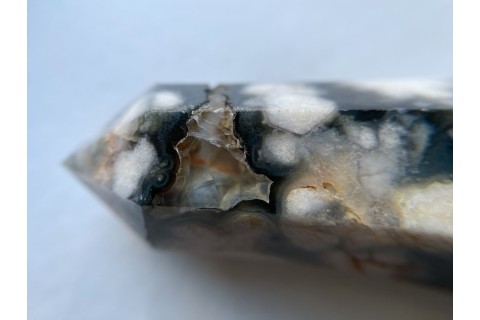 Коллекционный минерал, черный агат, №К0462