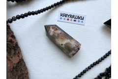 Коллекционный минерал, черный агат, №К0464