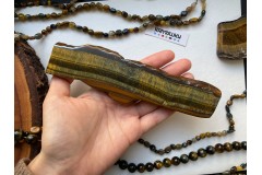 Коллекционный минерал, соколиный и тигровый глаз, №К0456