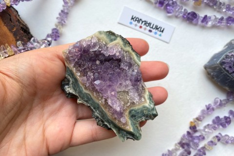 Коллекционный минерал, аметист, №К0452