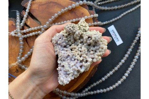 Коллекционный минерал, виноградный халцедон, №К0405