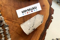 Коллекционный минерал, кварц с включениями турмалина, №К0419 Коллекционный минерал, кварц с включениями турмалина, №К0419