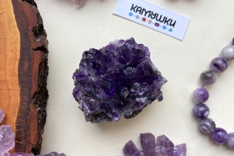 Коллекционный минерал, аметист, №К0406