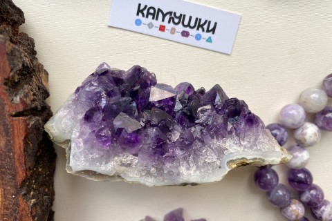 Коллекционный минерал, аметист, №К0409