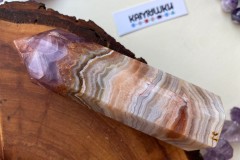 Коллекционный минерал, аметист с агатом, №К0392