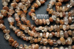 Кварц с включениями, крошка круглая, набор 9,5 см Кварц с включениями, крошка круглая, набор 9,5 см