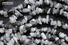 Кварц с шерлом, крошка, набор 9,5 см Кварц с шерлом, крошка, набор 9,5 см