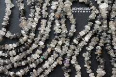 Кварц с шерлом, крошка круглая, набор 9,5 см Кварц с шерлом, крошка круглая, набор 9,5 см