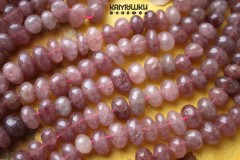 Кварц с включениями гематита, галтовка однотонная поперечная, 10-14 мм, набор 9 см Кварц с включениями гематита, галтовка однотонная поперечная, 10-14 мм, набор 9 см