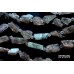 Лабрадор, кусочки необработанные яркие, набор 9 см