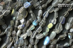 Лабрадор светлый, галтовка яркая 5-10 мм, набор 9 см Лабрадор светлый, галтовка яркая 5-10 мм, набор 9 см