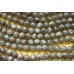 Лабрадор серый с яркой иризацией, шар 8 мм, набор 13 бусин
