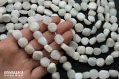 Лунный камень, кусочки гладкие, набор 9,5 см