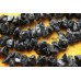 Обсидиан черный, кусочки необработанные, набор 9,5 см