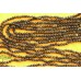 Обсидиан золотистый, шар граненый 3 мм, набор 9,5 см