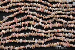 Опал розовый, крошка светлая, набор 9,5 см