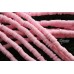 Рондели из каучука, светло-розовый 4 мм, набор 19 см