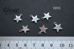 Подвеска "звезда" 10х12 мм, №1031, 1 шт Подвеска "звезда" 10х12 мм, №1031, 1 шт