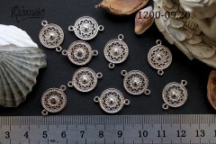 Коннектор "эклектика", 14х19 мм, №1200-0920, 1 шт Коннектор "эклектика", 14х19 мм, №1200-0920, 1 шт