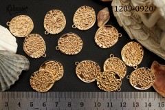 Подвеска "ацтекская монета" №1209-0920 Подвеска "ацтекская монета" №1209-0920