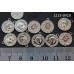 Подвеска монетка номинальная 14х15 мм, №1213-0920, 1 шт