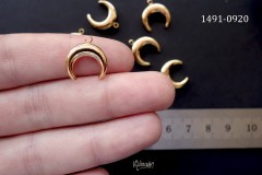 Подвеска "лунница" 14 мм, №1491-0920, 1 шт