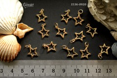 Подвеска "звезда" 13 мм, №1536-0920, 1 шт