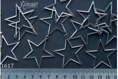 Подвеска "звезда" 40 мм №1617, 1 шт