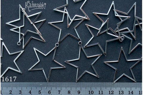Подвеска "звезда" 40 мм №1617, 1 шт