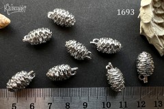 Подвеска "шишка" 7,5х18 мм, №1693-0920, 1 шт