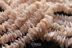 Ракушки розовые, кусочки "чипсы" 5-9 мм, набор 9,5 см Ракушки розовые, кусочки "чипсы" 5-9 мм, набор 9,5 см