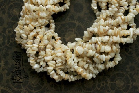 Перламутр светлый, крошка, набор 10 см