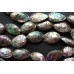 Бусины из раковин галиотиса 25-35 мм, набор 3 бусины