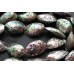 Бусины из раковин галиотиса 25-35 мм, набор 3 бусины