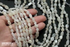 Полевой шпат с эффектом лунного камня, галтовка 6-11 мм, набор 9 см Полевой шпат с эффектом лунного камня, галтовка 6-11 мм, набор 9 см
