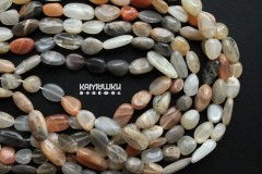 Полевые шпаты, микс, галтовка, разные формы, набор 7,5 см