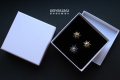 Коробочка подарочная белая 90х90 мм, 1 шт