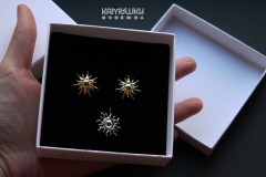 Коробочка подарочная белая 90х90 мм, 1 шт