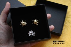 Коробочка подарочная черная 90х90 мм, 1 шт Коробочка подарочная черная 90х90 мм, 1 шт