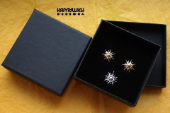 Коробочка подарочная черная 90х90 мм, 1 шт Коробочка подарочная черная 90х90 мм, 1 шт